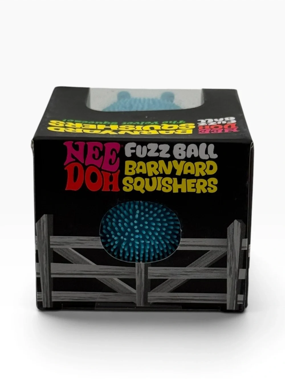 NeeDoh Fuzzball Barnyard Squisher Blue Goat